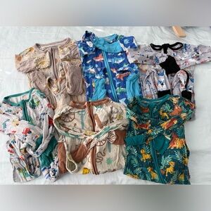 Little Sleepies Pajamas 18-24M Set of 6
